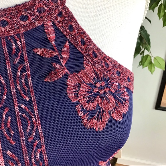 Altar’d State Onawei Plum Multi Lace Maxi S - Picture 8 of 13